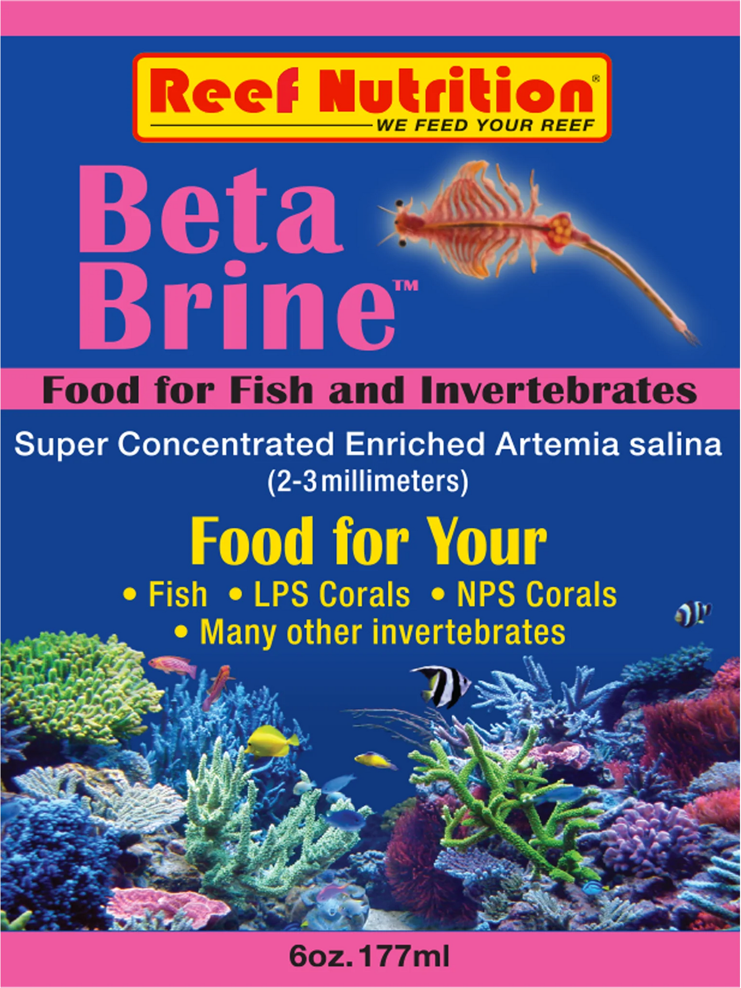 BETA-BRINE™ (6oz.) - Reef Nutrition