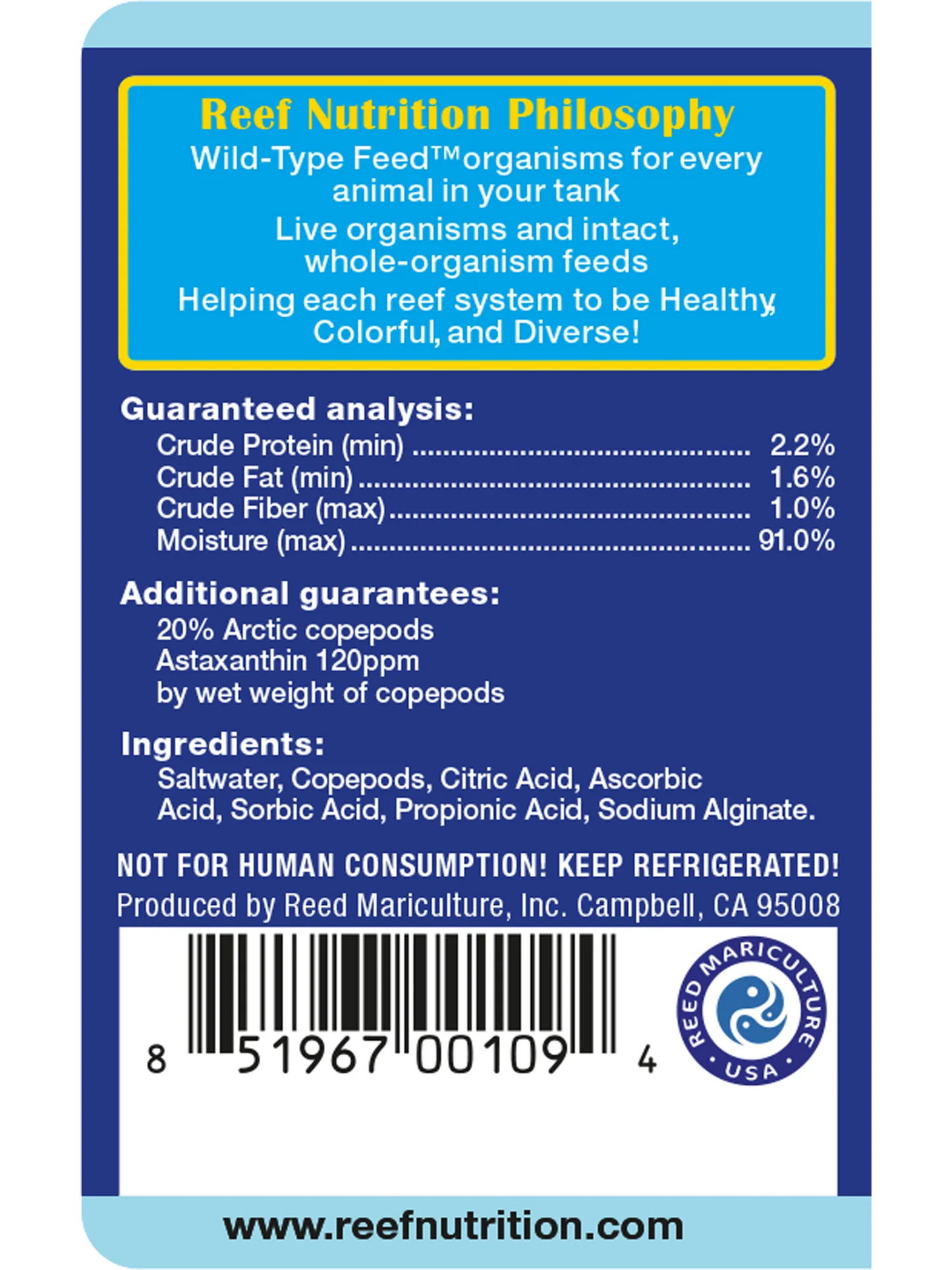 ARCTI-PODS® (6oz.) - Reef Nutrition