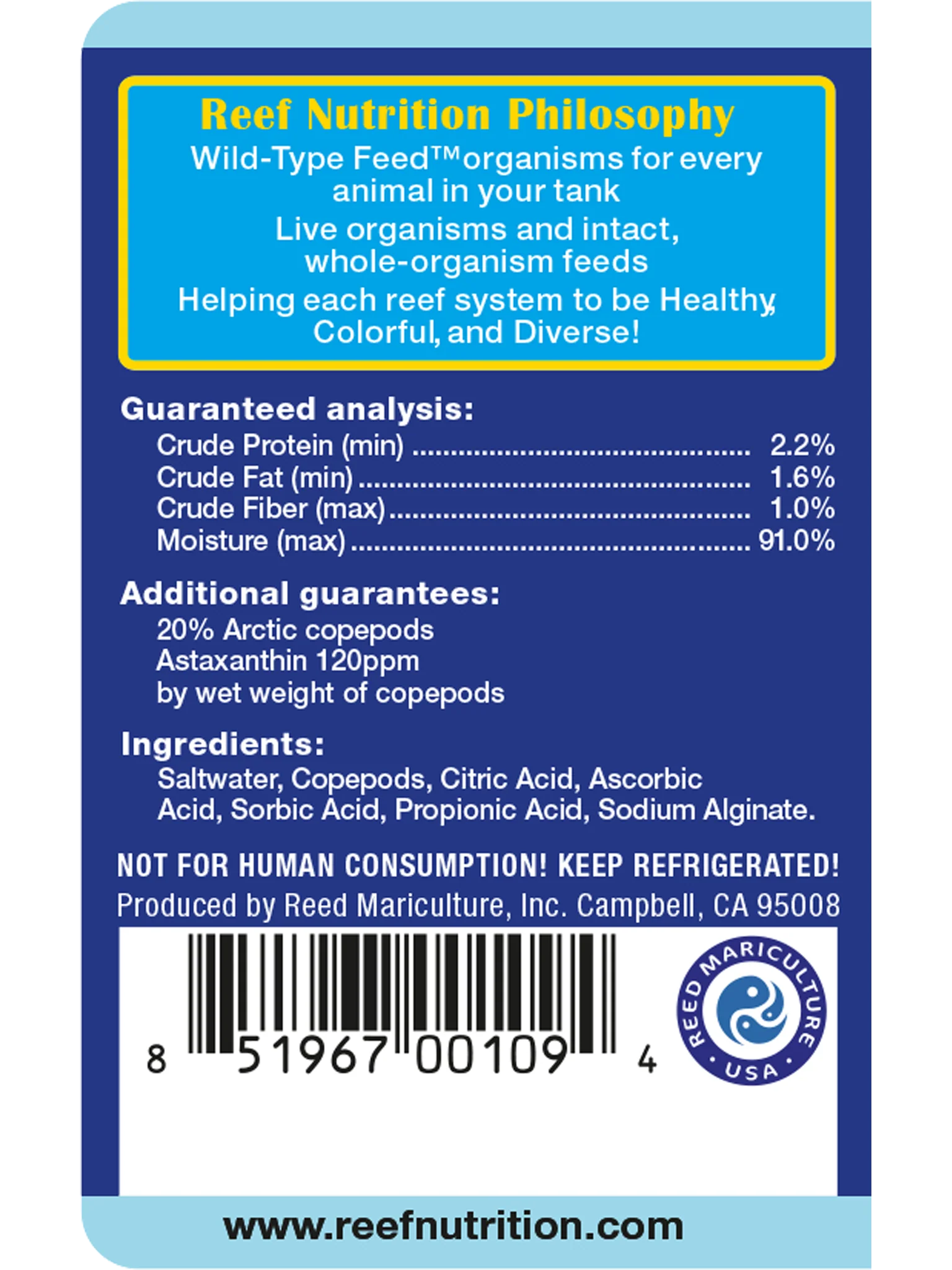 ARCTI-PODS® (6oz.) - Reef Nutrition