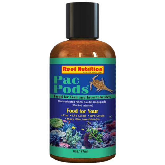 Pac Pods Copepod Concentrate (6 oz) - Reef Nutrition